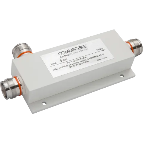 CommScope Directional Coupler, 6 dB, 555-6000 MHz, 4.3-10 Female, -165 dBc - Main Image