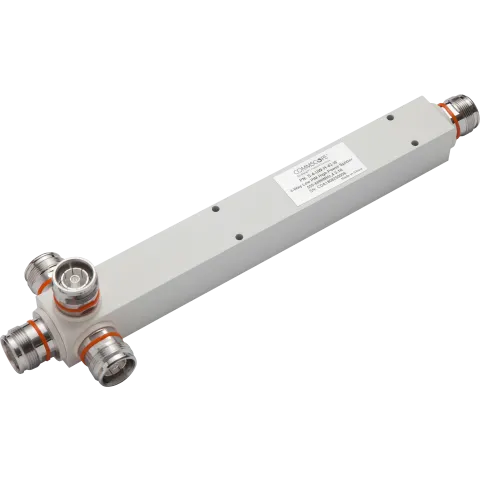 CommScope 4-Way Low PIM 4.3-10 Female High Power Splitter, 555-6000 MHz - Main Image