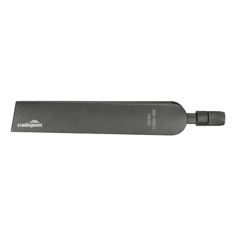 CradlePoint 170801-000 Cellular Antenna, Charcoal, 600 MHz - 6 GHz, SMA for IBR1700/IBR900, AER2200, E300/E3000, MC400 - Main Image