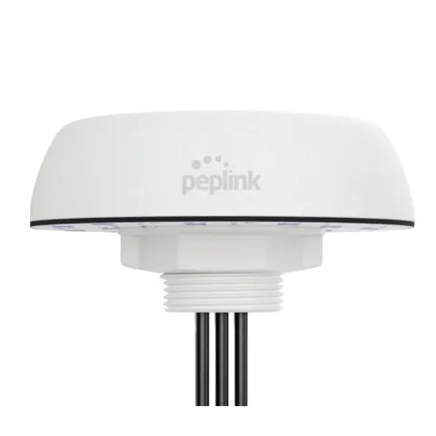 Peplink Mobility 20G (Puma-201-Q-W-1), 2xLTE/5G, 1xGPS, 600-6000MHz, IP68, QMA, White, 1 ft / 0.3m - Main Image
