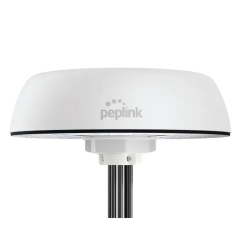Peplink Mobility 42G 7-in-1 5G Ready 4x LTE, 2x WiFi, 1x GPS 600-6000MHz IP68, SMA, White, 16ft / 4.8m - Main Image