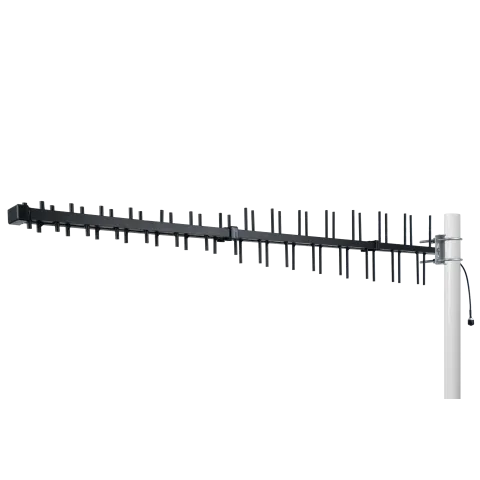 Powertec 4G-5G LPDA Antenna, 698 to 4000 MHz, N Female + 10m Cable N Male to SMA Male - Main Image
