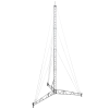 AL340 14m Tripod Lattice Tower