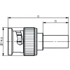 Telegartner BNC Straight Plug Crimp G1 (RG-58C/U); YR23092 Belden crimp/crimp Professional - View 1
