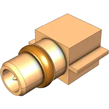 MMCX Male rf connector closeup