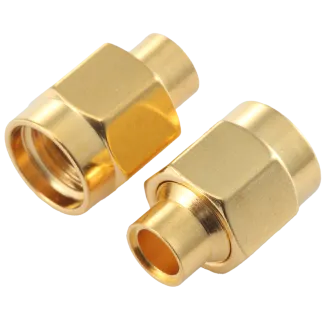 SMA Male Solder Connector for RG-402 and Semi-Flex 0.141" coaxial cable