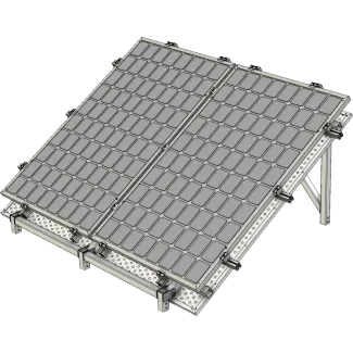 APAC 2-Panel Solar Frame for AMT Modular System