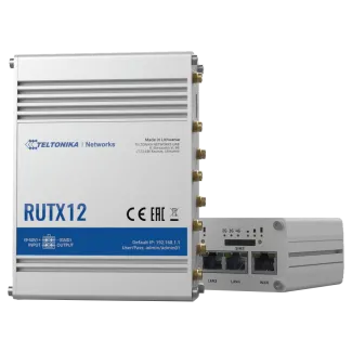 Teltonika RUTX12 LTE modem router with dual chipset