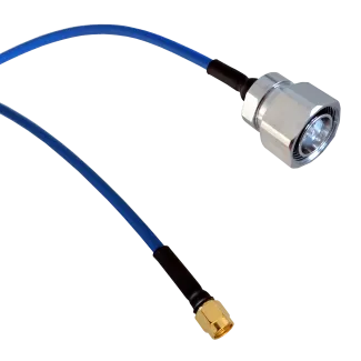 4.3-10 Male to SMA Male coaxial cable PSF-141 semi-rigid