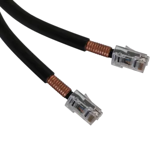 RJ45 armoured ethernet cable assemblies