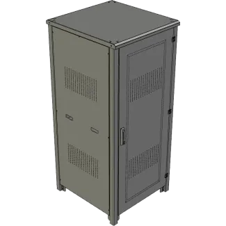 Power enclosure cabinet, power systems