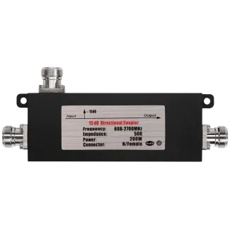 Powertec 15dB Directional Coupler (Air Dielectric) 698-2700MHz N Female - Main Image