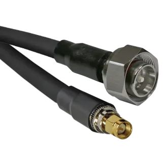 PTL-400 Coaxial Cable 4.3-10 Male to SMA Male 5m - Main Image