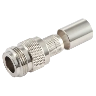 N Female Connector for L-400 Coaxial Cable - Main Image