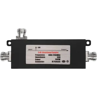 Powertec 6dB Directional Coupler (Air Dielectric) 698-2700MHz N Female - Main Image