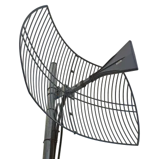 Powertec 4G-5G Ultraband Grid Antenna, 600 to 6500 MHz, N Female - Main Image