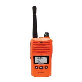 GME TX6165XO 5/1 Watt IP67 UHF CB Handheld Radio - Blaze Orange - Main Image