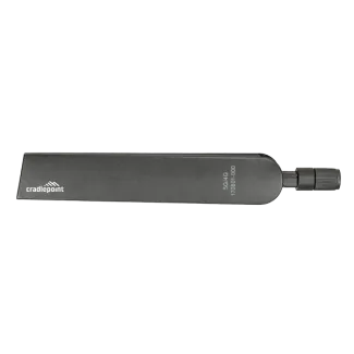 CradlePoint 170801-000 Cellular Antenna, Charcoal, 600 MHz - 6 GHz, SMA for IBR1700/IBR900, AER2200, E300/E3000, MC400 - Main Image