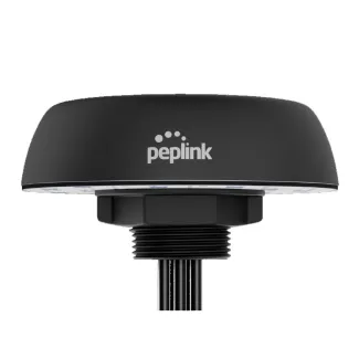 Peplink Mobility 20G (Puma-201-S-B-6), 2xLTE/5G, 1xGPS, 600-6000MHz, IP68, SMA, Black, 6.5 ft / 2m - Main Image