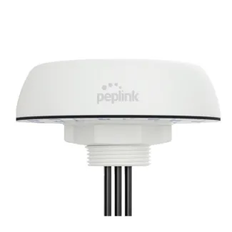 Peplink Mobility 20G (Puma 201), 2xLTE/5G, 1xGPS, 600-6000MHz, IP68, SMA, White, 6.5 ft / 2m - Main Image