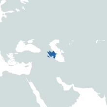 Azerbaijan map