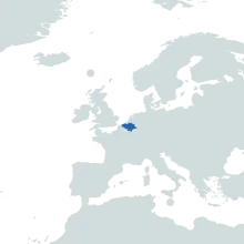 belgium map