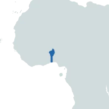 Benin map