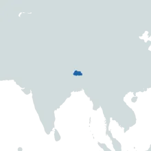 bhutan map