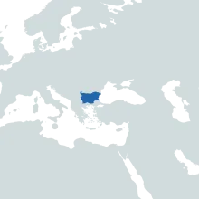bulgaria world map