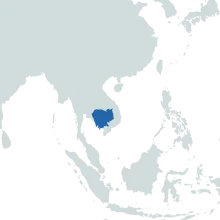 cambodia world map