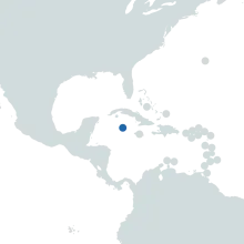 cayman islands world map