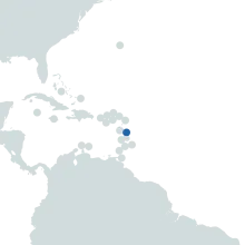 dominica world map