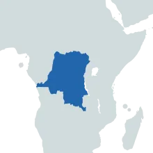 democratic republic of congo world map