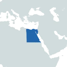 Egypt world map
