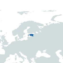 estonia world map