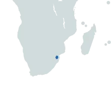 Eswatini world map
