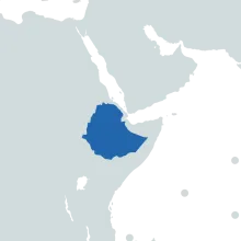 ethiopia world map