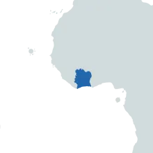 ivory coast map