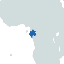 Gabon World Map