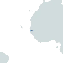 Gambia World Map