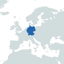 Germany world map
