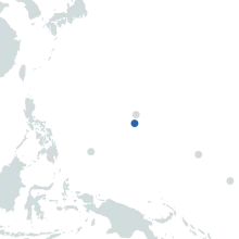 Guam world map