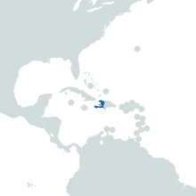 Haiti World Map