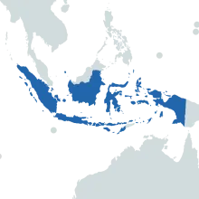 Indonesia World Map