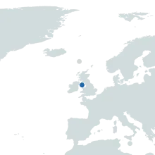 Isle of Man world map