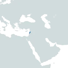 Lebanon world map