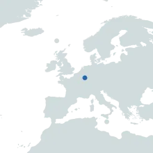 Luxembourg world map