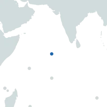 Maldives world map