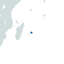 Mauritius world map
