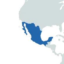 Mexico world map